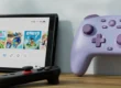 wireless third party Nintendo Switch 2 controller next to console setup